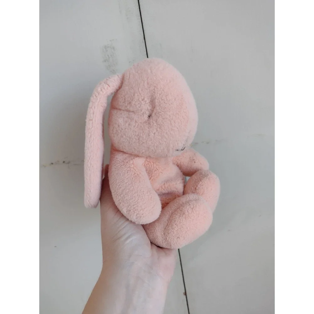 Maileg Soft Bunny Rabbit Plush Peach Stuffed Animal Easter Lovey Luxury 10 Inch